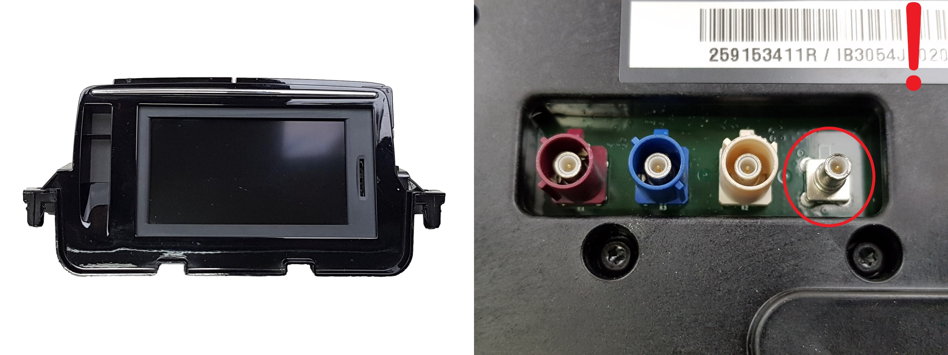 Navigationssystem Renault Megane 3 259153411R 280380578R TomTom 5 main product photo