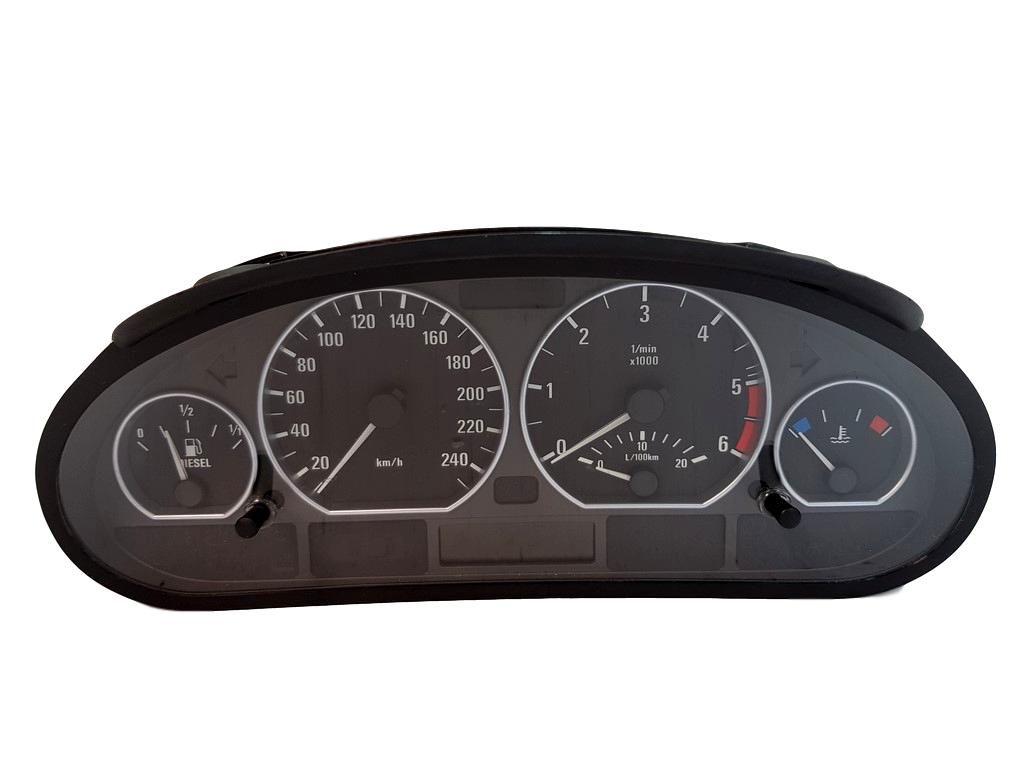 Tacho Kombiinstrument BMW 3 E46 6211 6932908 0263639128 6838 main product photo