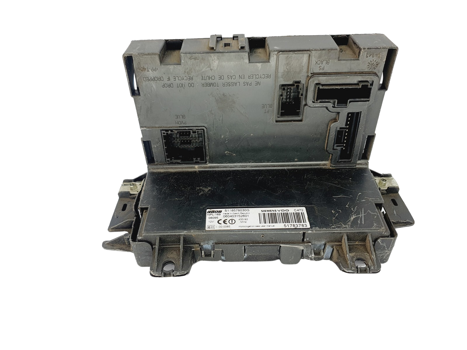 Steuergerät Fiat S118578030G 51783783 Siemens 38708 main product photo