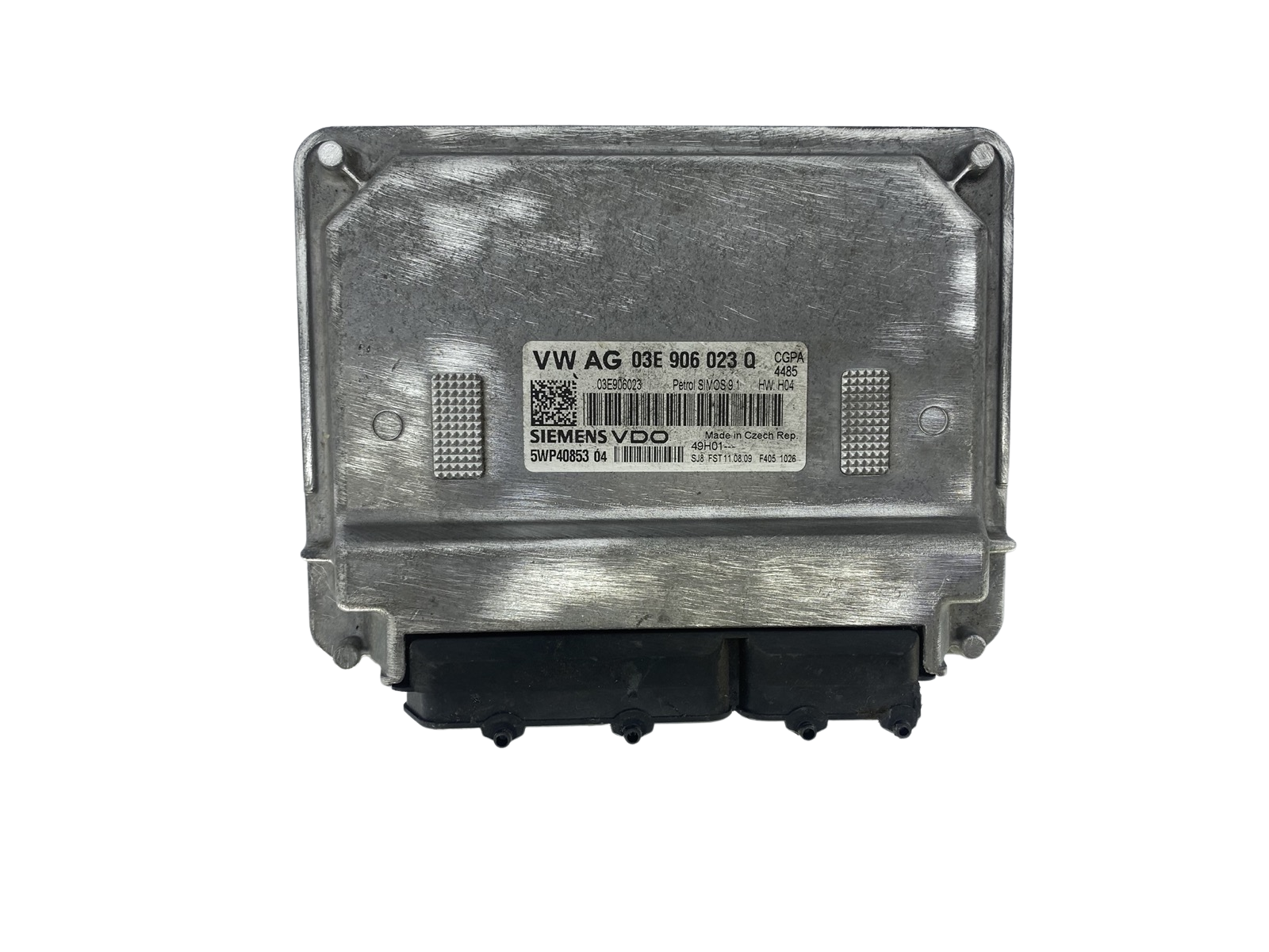 Steuergerät 03E906023Q 5WP40853 04 Skoda Siemens 48592 main product photo