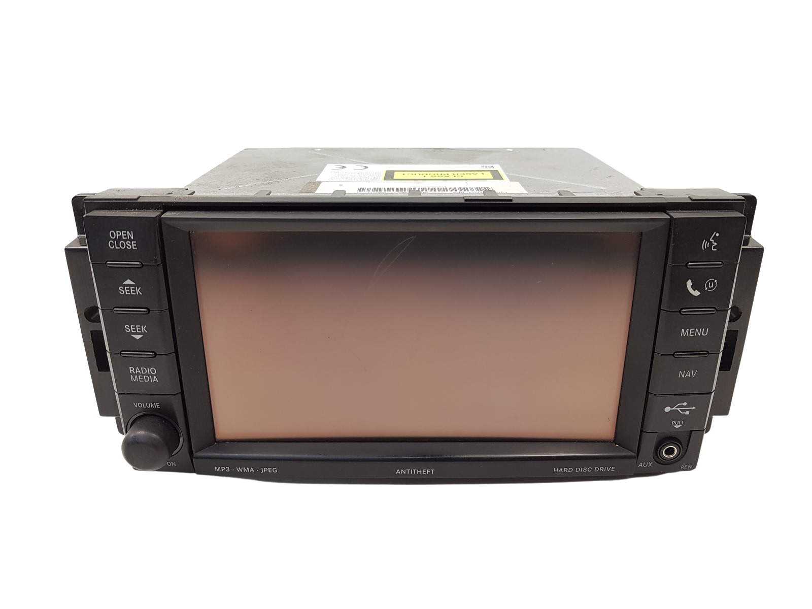 Autoradio Navi DVD USB Chrysler Dodge Jeep NTG4 REW P05064742AC main product photo