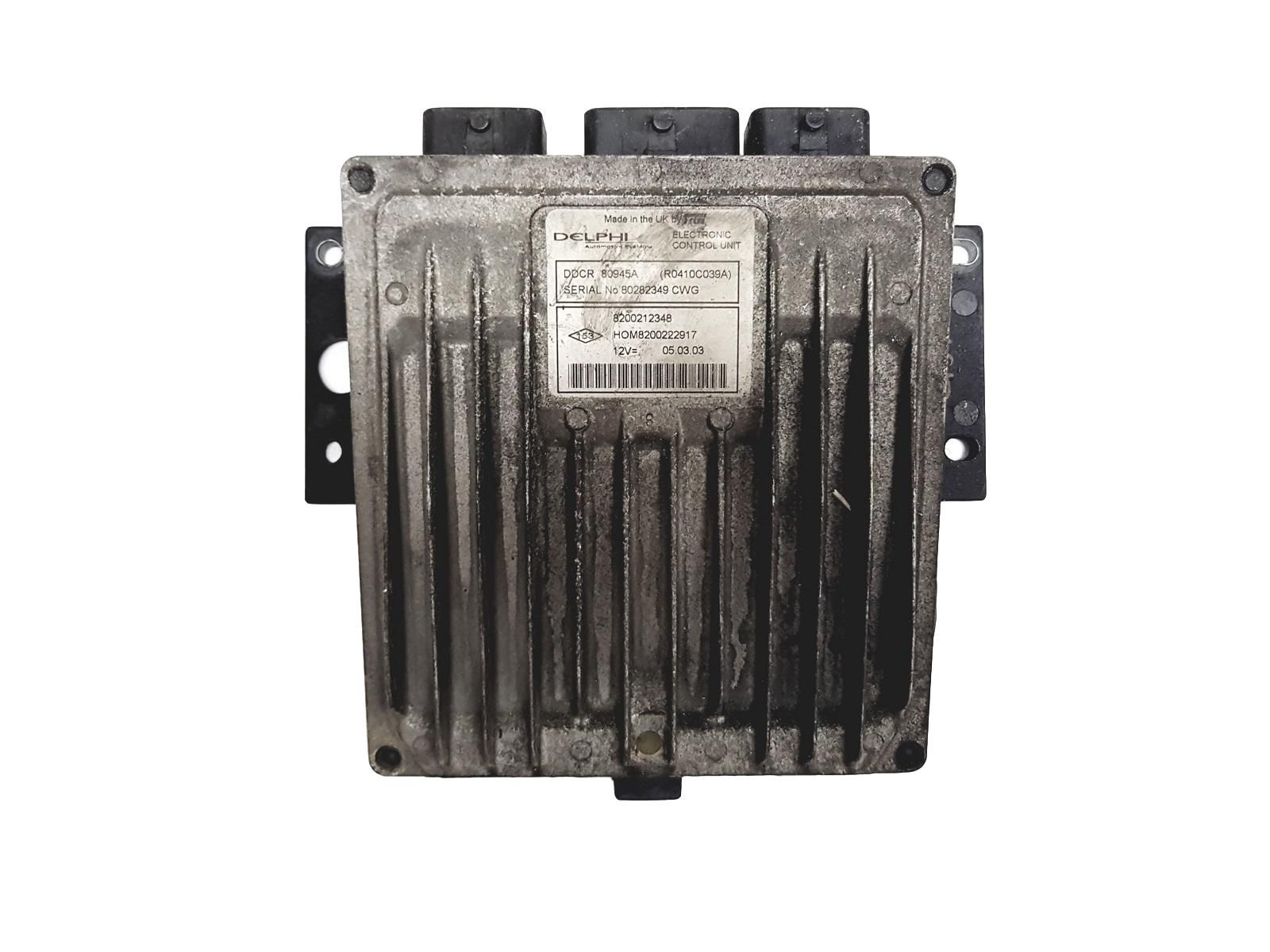 Steuergerät 8200212348 8200222917 R0410C039A Renault Delphi 4146 main product photo