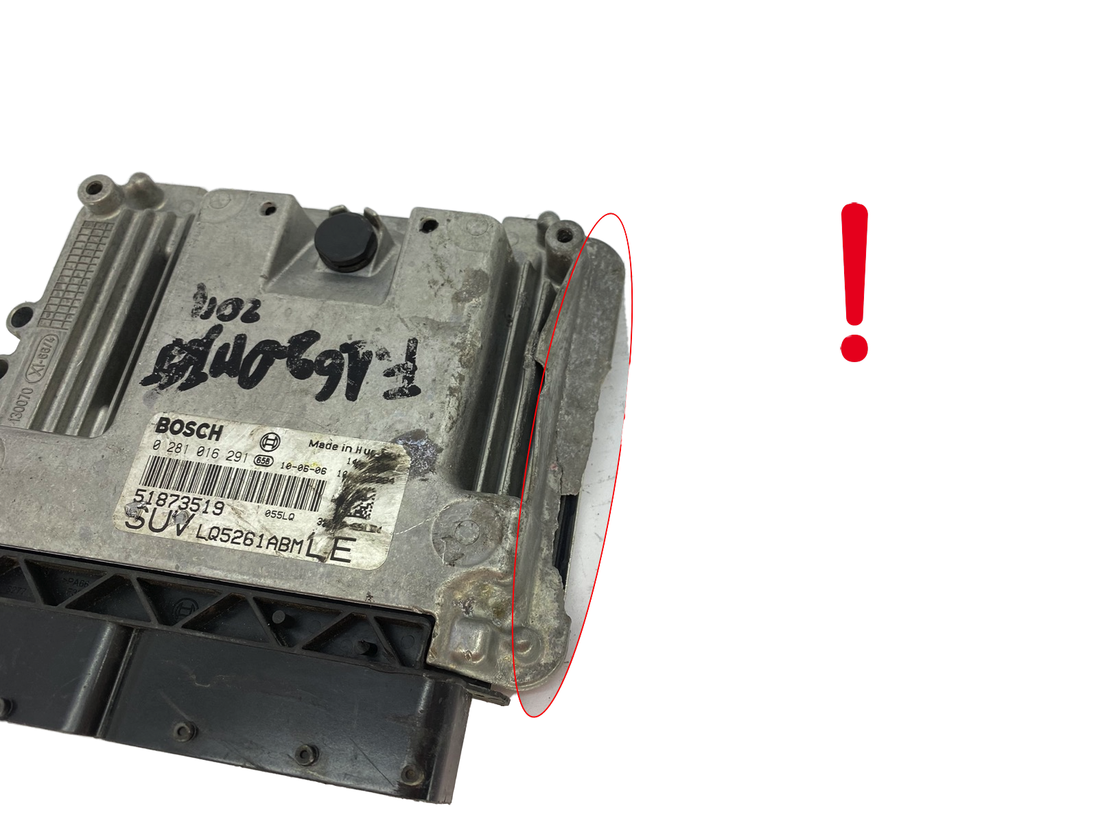 Steuergerät 0281016291 51873519 LQ5261ABM Fiat Bosch 56737 main product photo