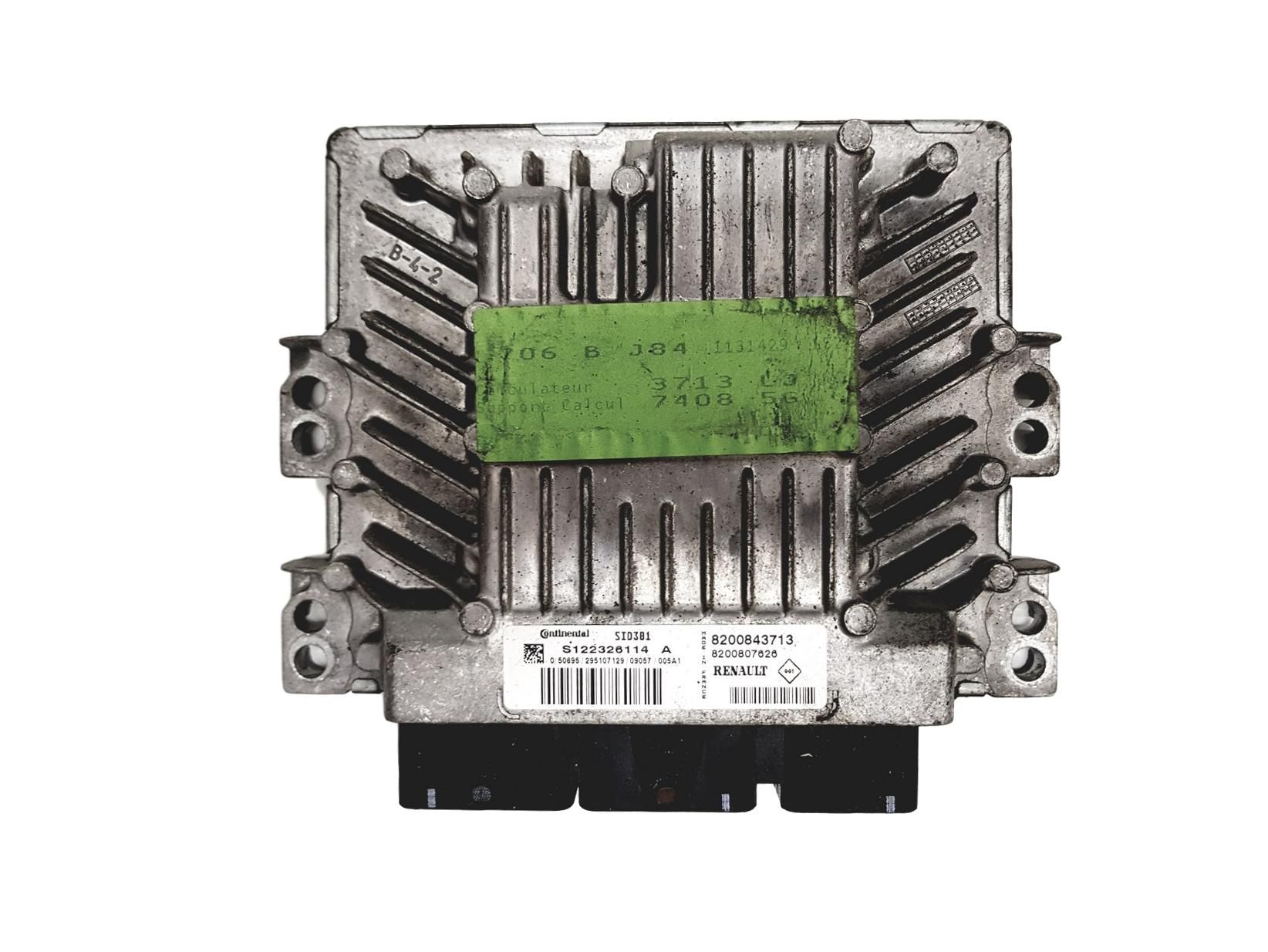 Steuergerät S122326114A 8200843713 8200807626 Renault Continental 3916 main product photo