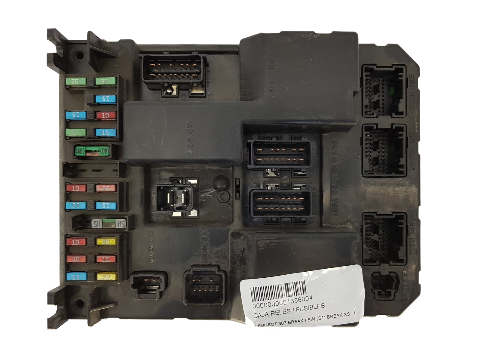 Steuergerät BSI J01-00 9651197380 9651196680 PSA Valeo 1263 main product photo