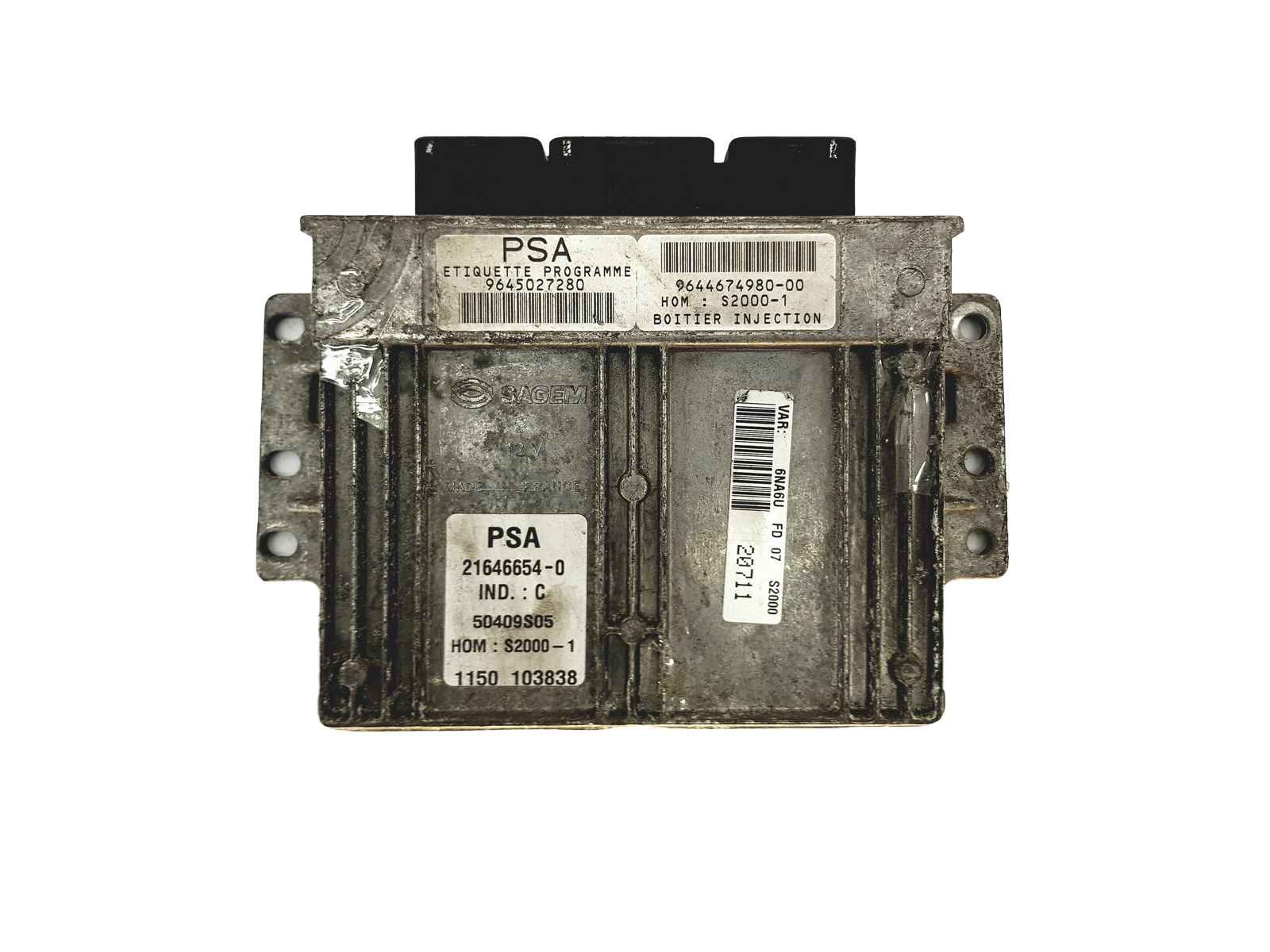 Steuergerät 9645027280 9644674980 21646654-0 PSA Sagem 22599 main product photo