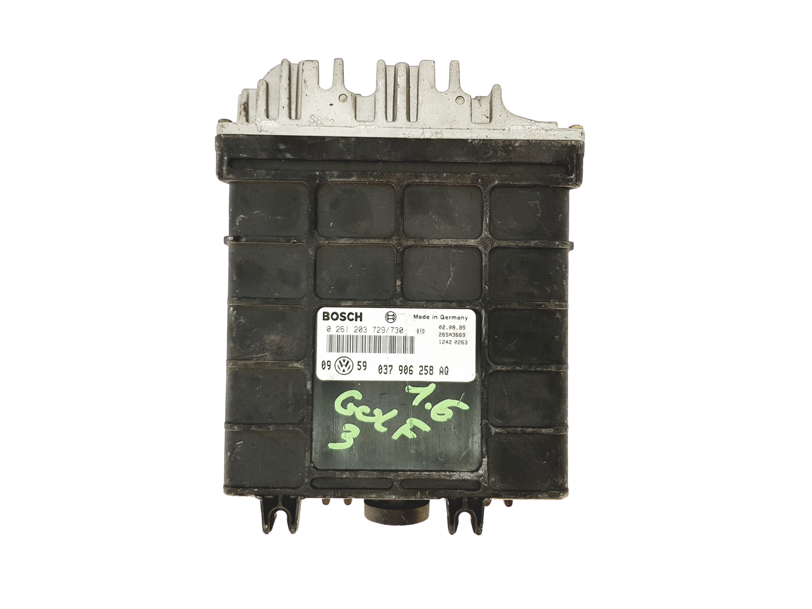 Steuergerät 037906258AQ 0261203729/730 VW Bosch 24872 main product photo