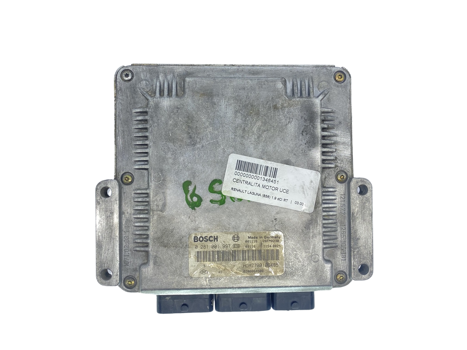 Steuergerät 0281001997 7700106485 8200064508 Renault Bosch 62980 main product photo