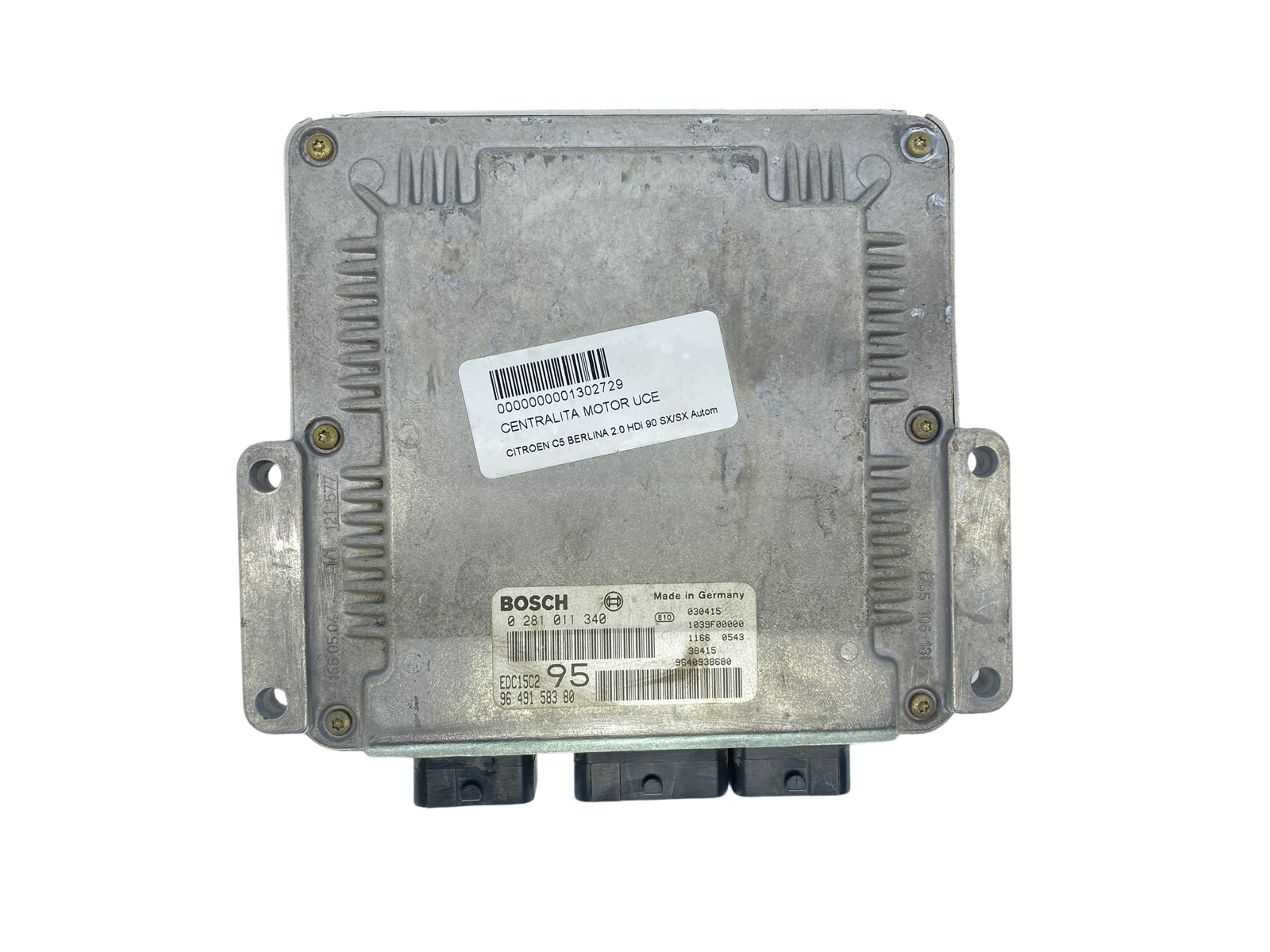 Steuergerät 0281011340 9652386080 9640938680 PSA Bosch 63210 main product photo