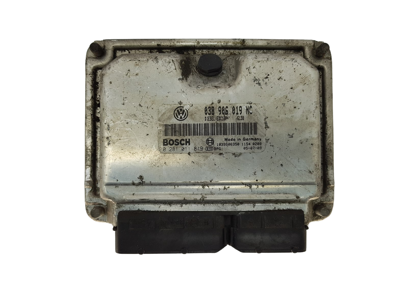 Steuergerät 038906019NC 0281011819 VW Bosch 14411 main product photo