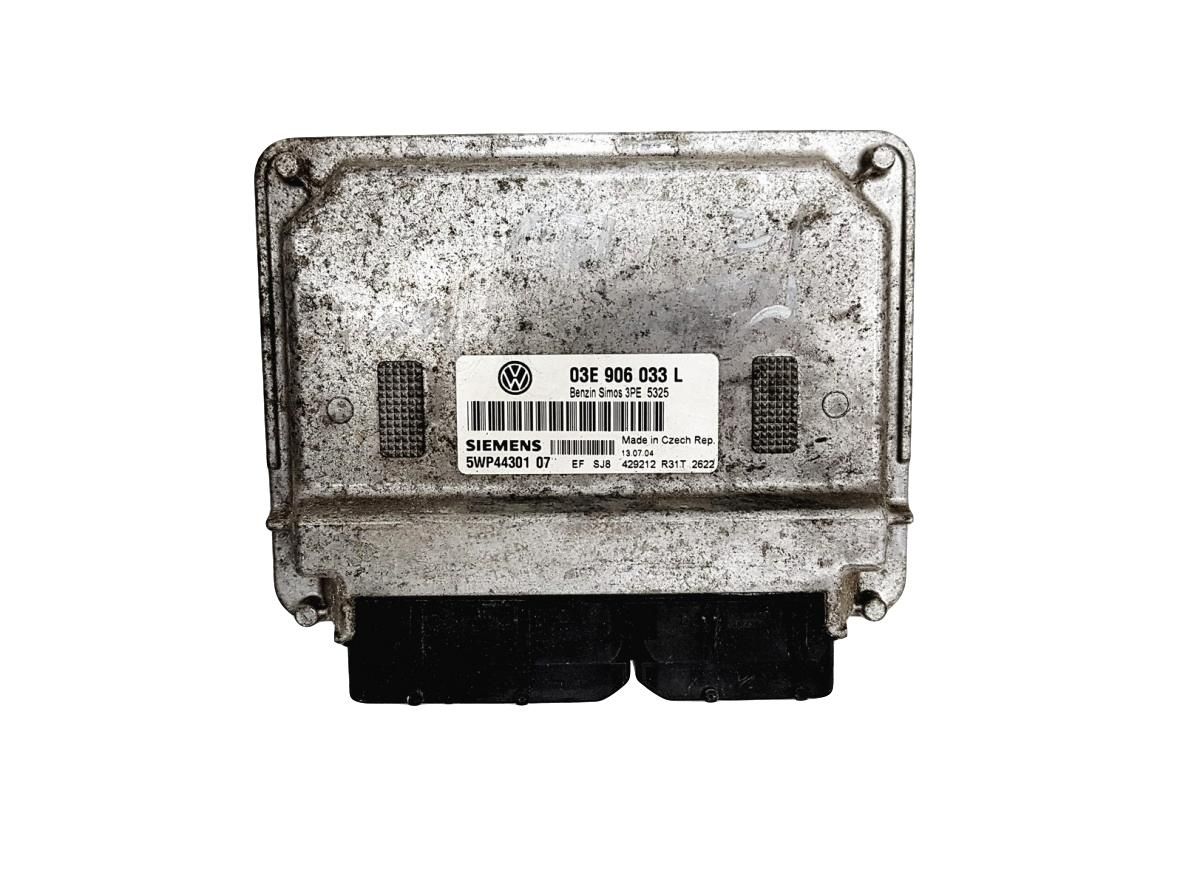 Steuergerät 03E906033L 5WP44301 07 VW Siemens 6729 main product photo