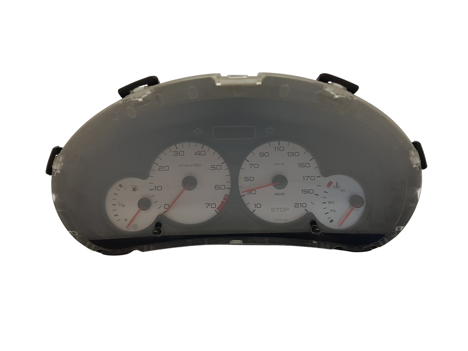 Tacho Kombiinstrument Peugeot 206 9651740380 1445 main product photo