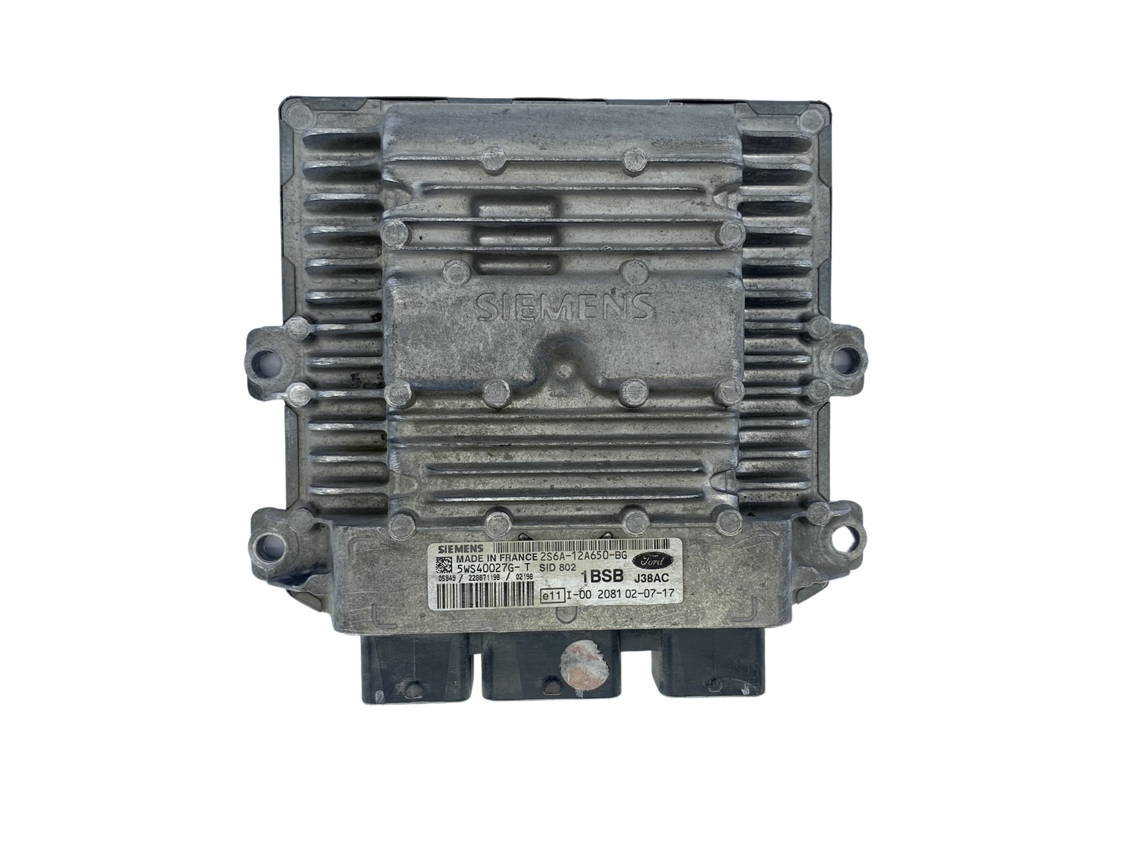 Steuergerät 2S6A-12A650-BG 5WS40027G-T SID 802 Ford Siemens 51155 main product photo