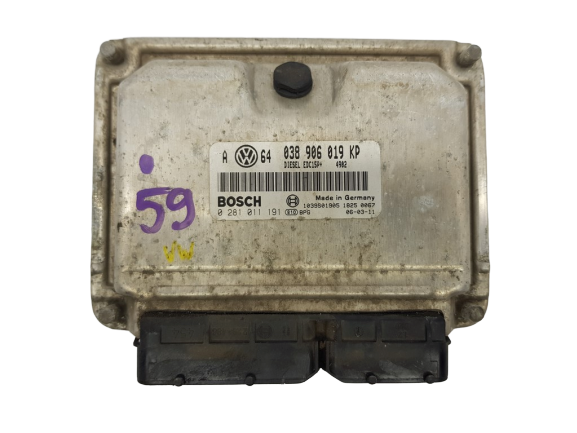 Motorsteuerung VW 038906019KP 0281011191 Bosch main product photo