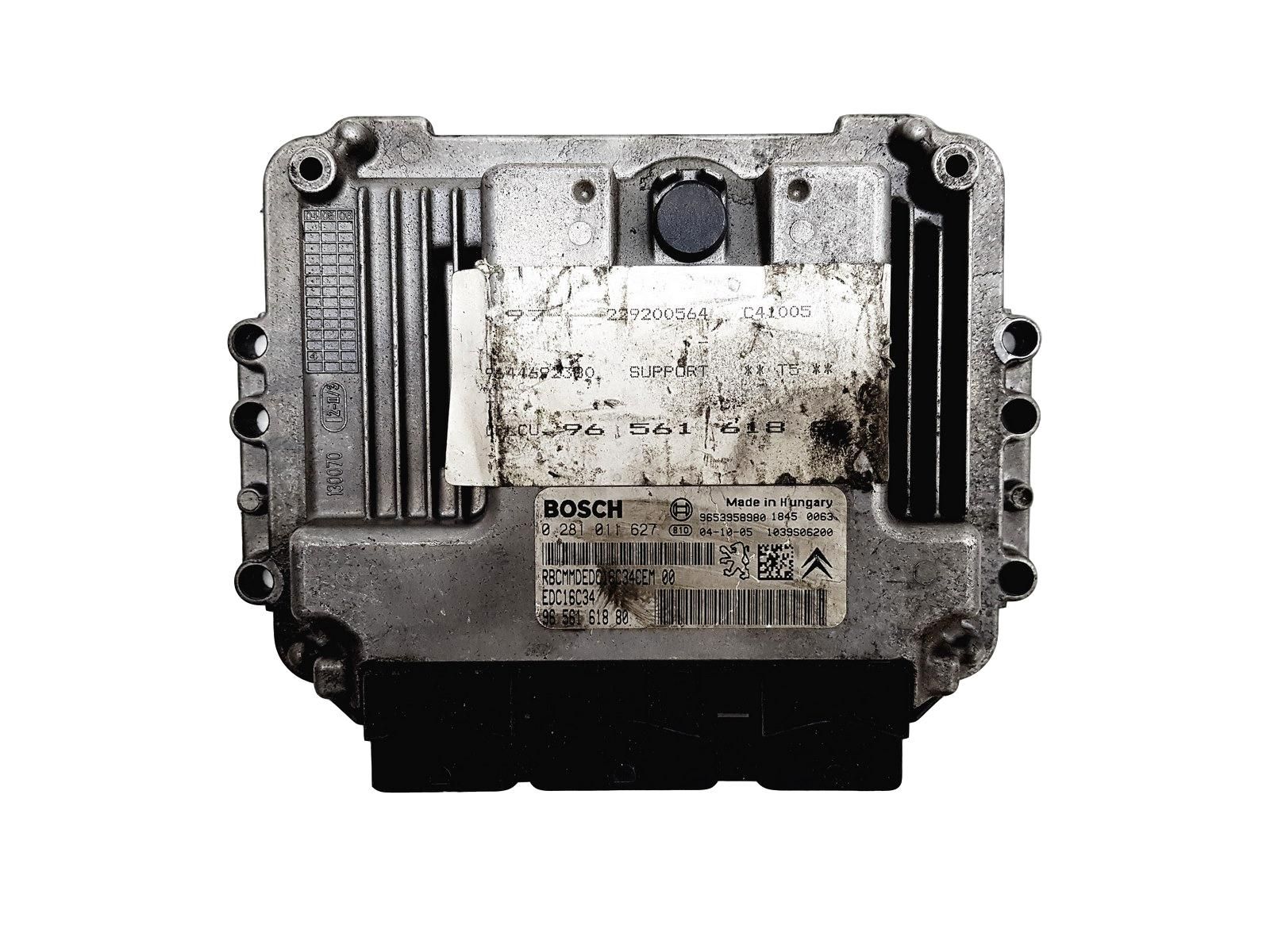 Steuergerät 0281011627 9656161880 9653958980 PSA Bosch 11942 main product photo