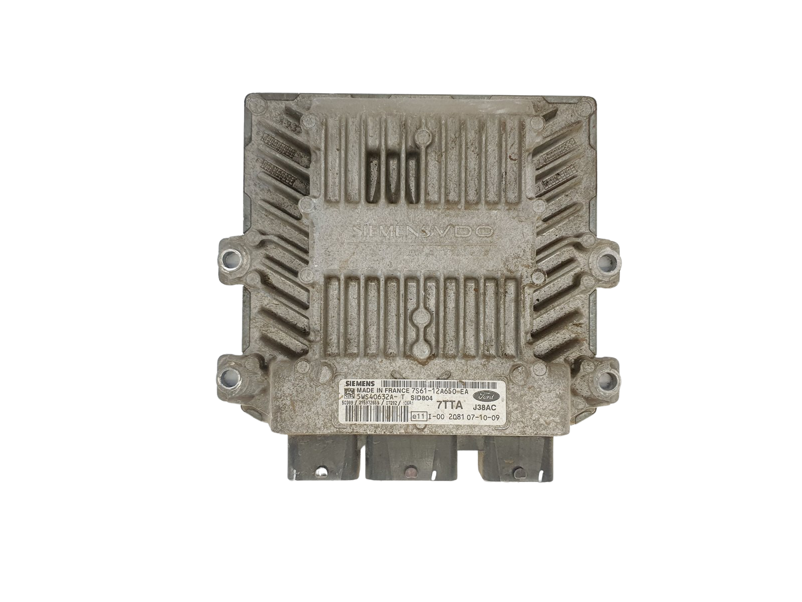 Steuergerät 7S61-12A650-EA 5WS40632A-T SID 804 Ford Siemens 41911 main product photo