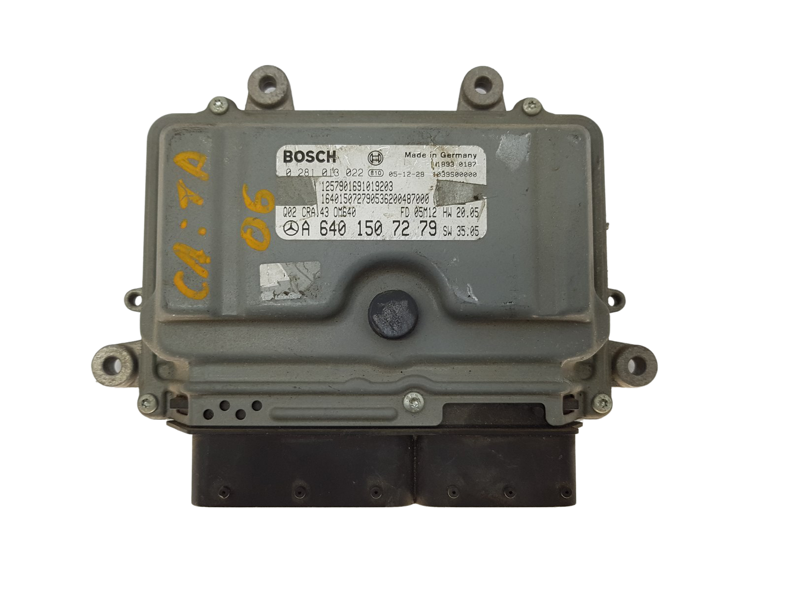 Steuergerät A6401507279 0281013022 Mercedes Bosch 13737 main product photo