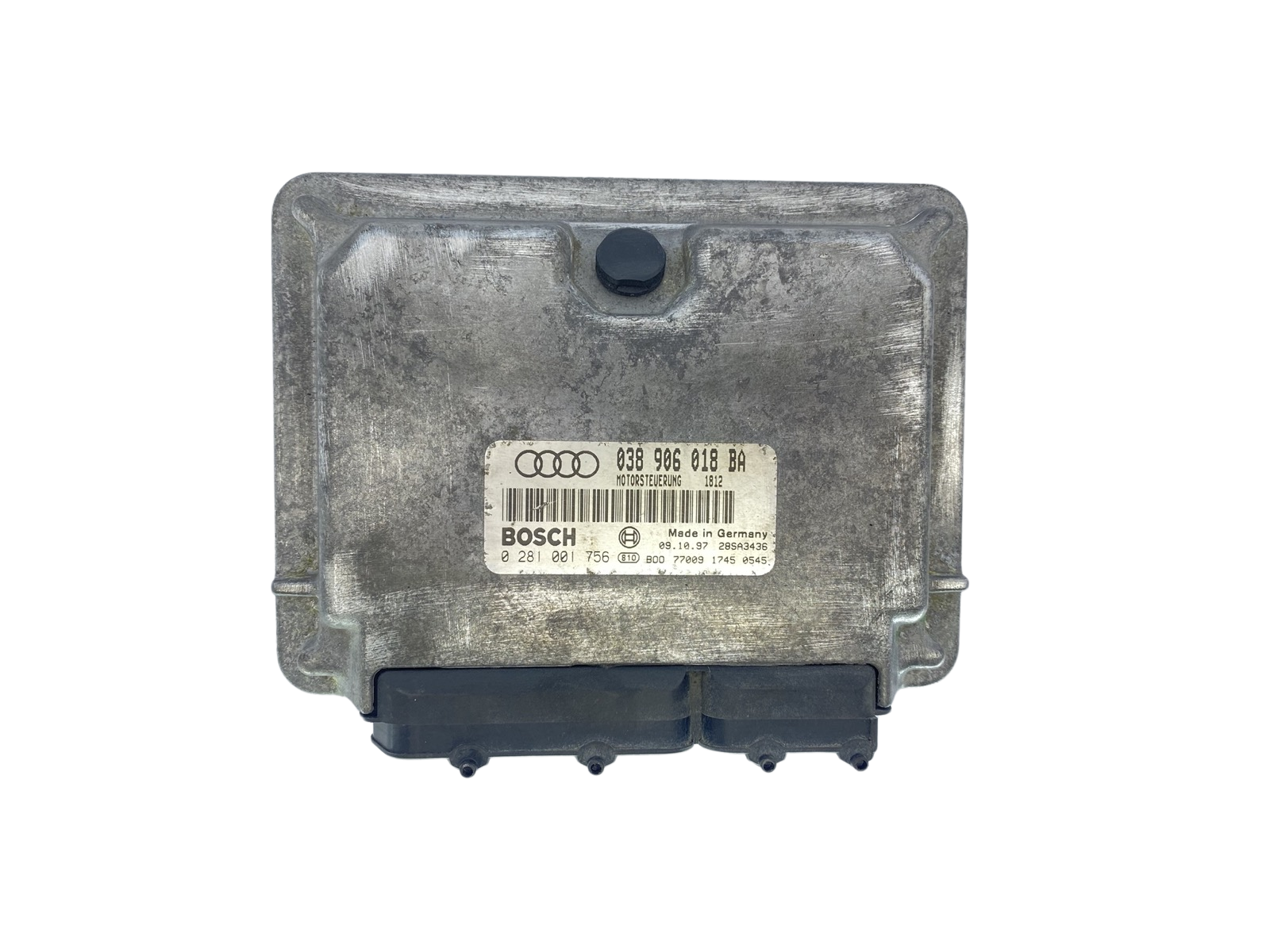Steuergerät 038906018BA 0281001756 Audi Bosch 62723 main product photo