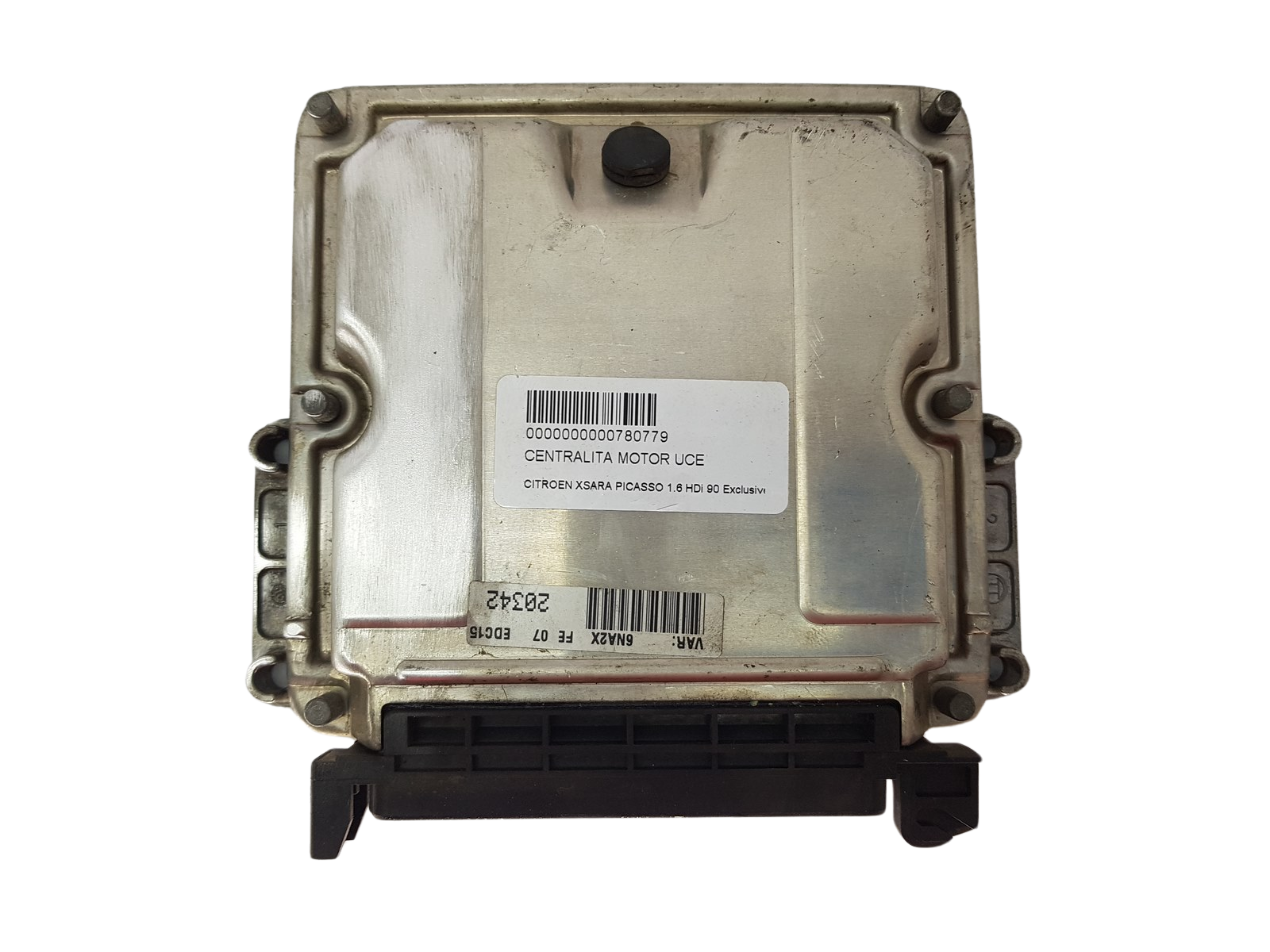 Steuergerät 9643525080 0281010750 EDC15C2 PSA Bosch 3154 main product photo