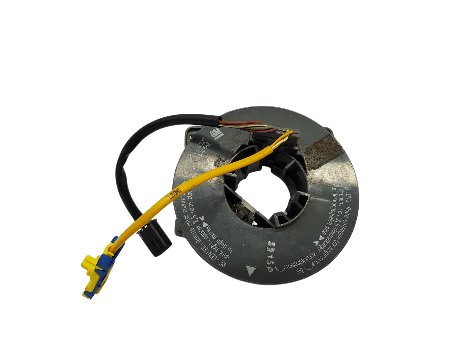 Wickelfeder Rückstellring Airbag Opel Astra G Zafira 24436920 1610662 main product photo