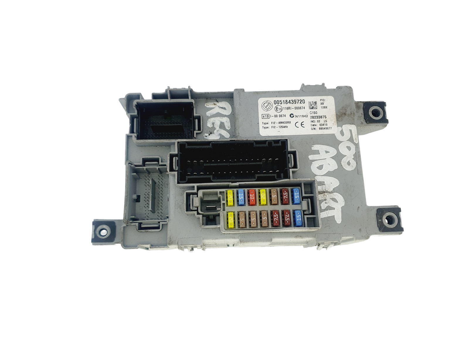 Steuergerät BSI 00518439720 28233875 Fiat main product photo