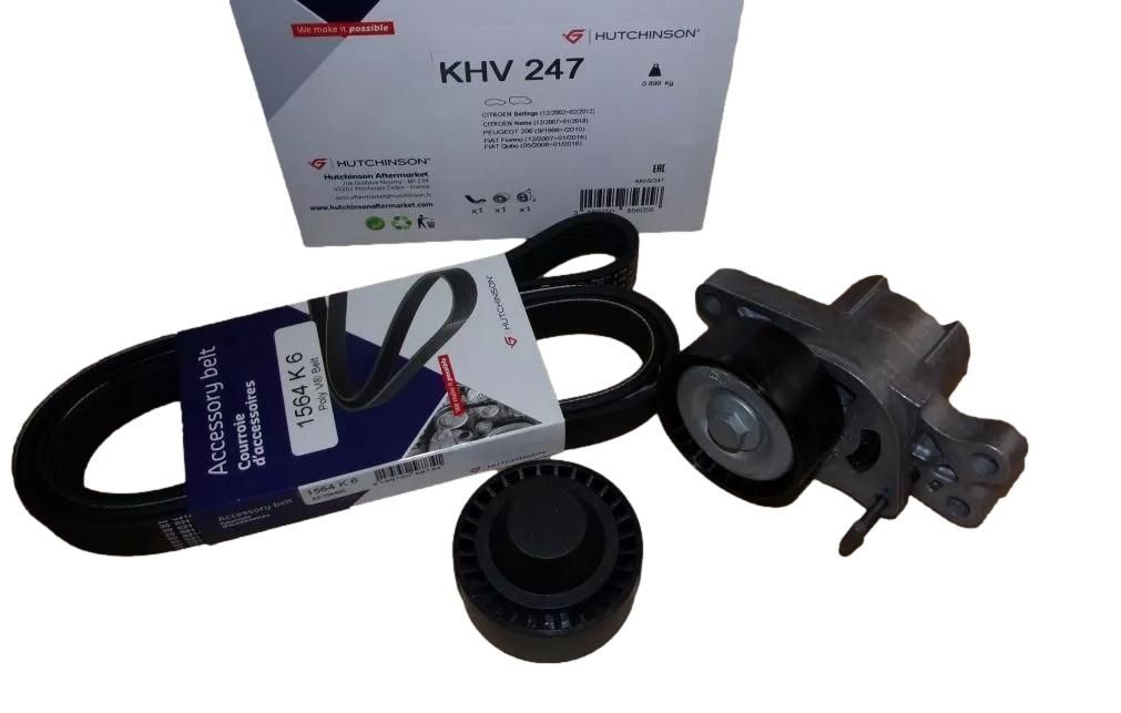 Keilriemenspanner Für Citroen Peugeot KHV247 1611282080 Hutchinson main product photo