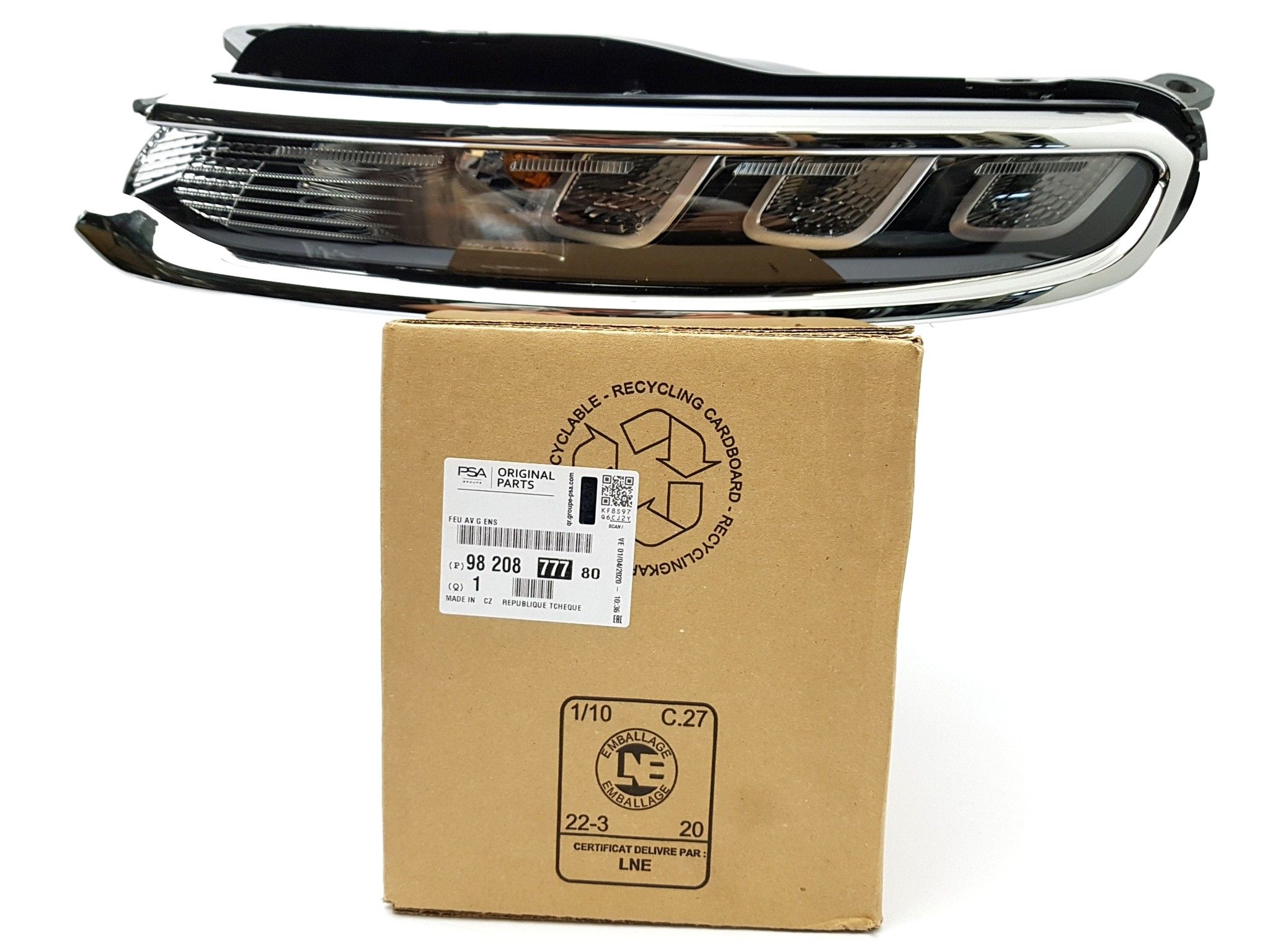 Scheinwerfer Original LED Citroen 9820877780 main product photo