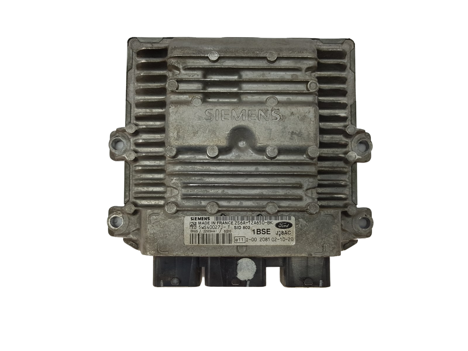 Steuergerät 2S6A-12A650-BK 5WS40027J-T SID 802 1BSE Ford Siemens main product photo