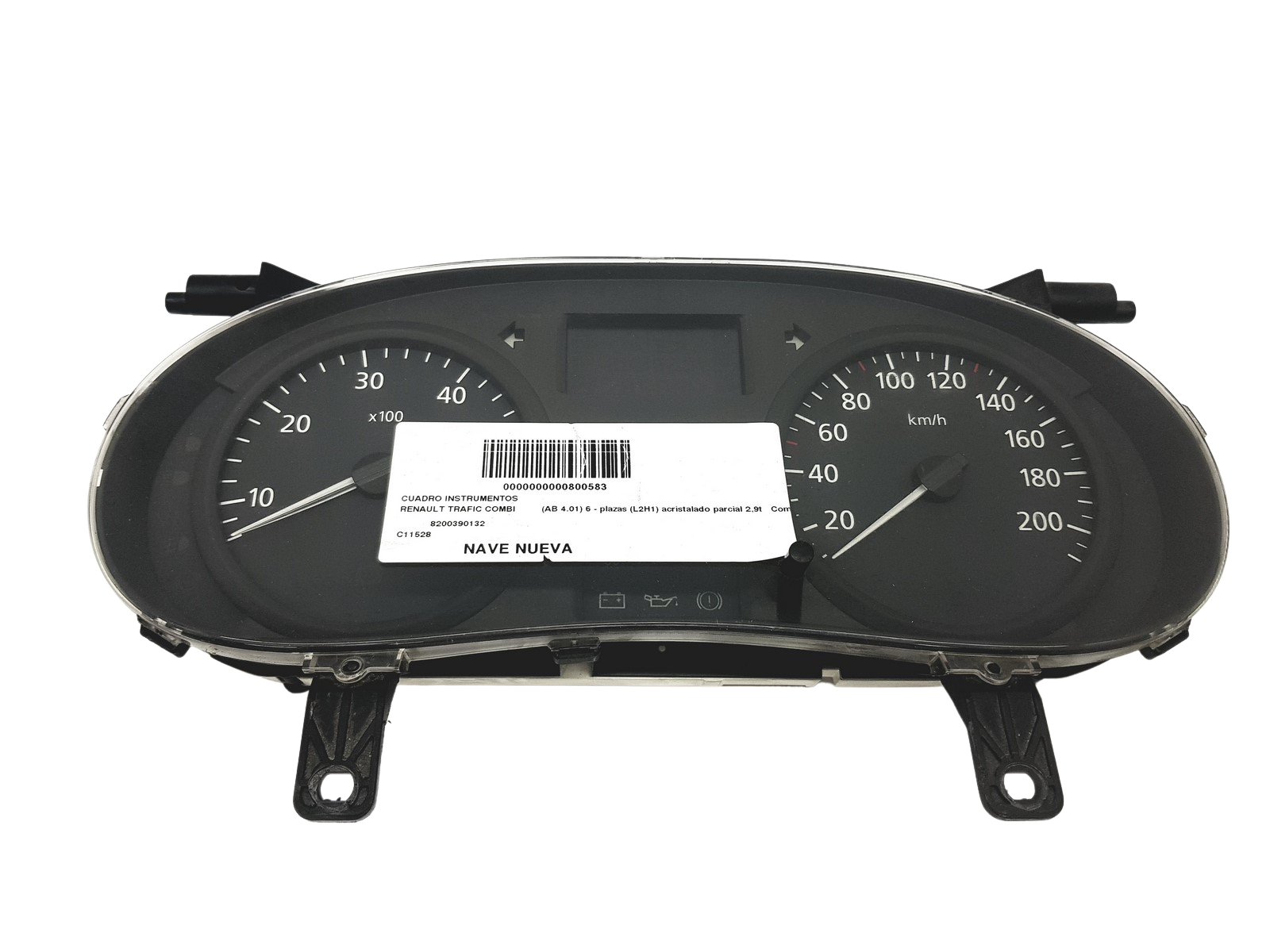 Tacho Kombiinstrument Renault Trafic 2 8200390132 58698 main product photo