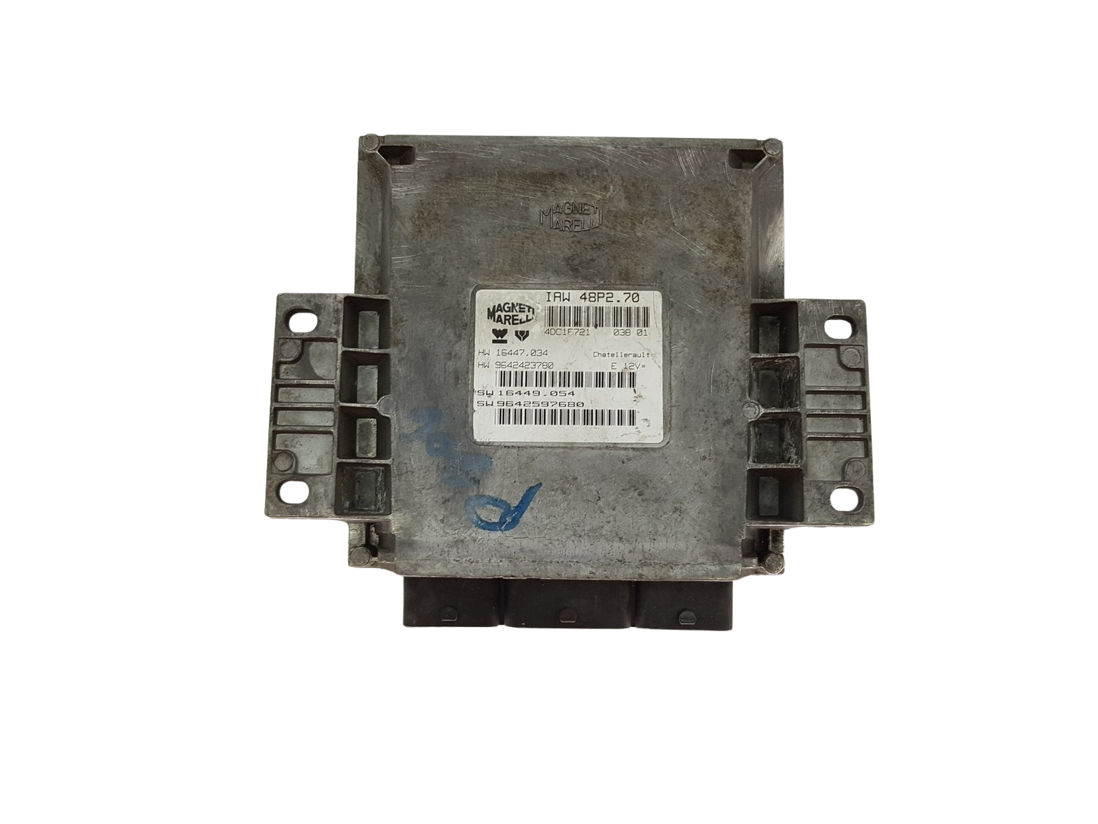 Steuergerät 9642597680 9642423780 IAW 48P2.70 16449.054 Magneti Marelli 18028 main product photo