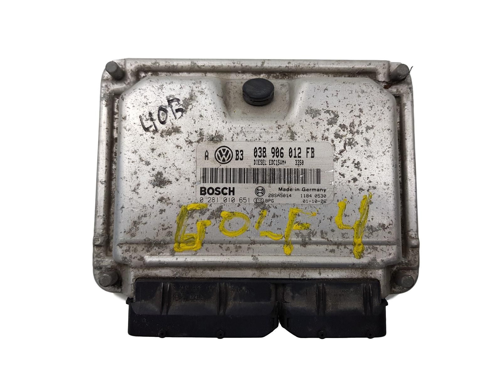 Motorsteuerung 038906012FB 0281010651 VW 1436 main product photo