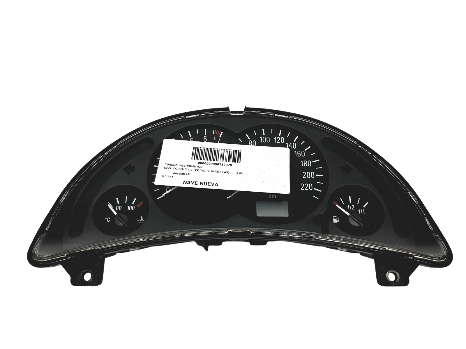 Tacho Kombiinstrument Opel Corsa C 09166814FL 110008988009 56577 main product photo