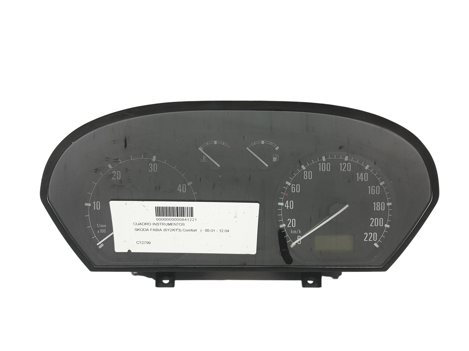 Tacho Kombiinstrument Skoda Fabia 6Y0920880E 110080253011 56655 main product photo