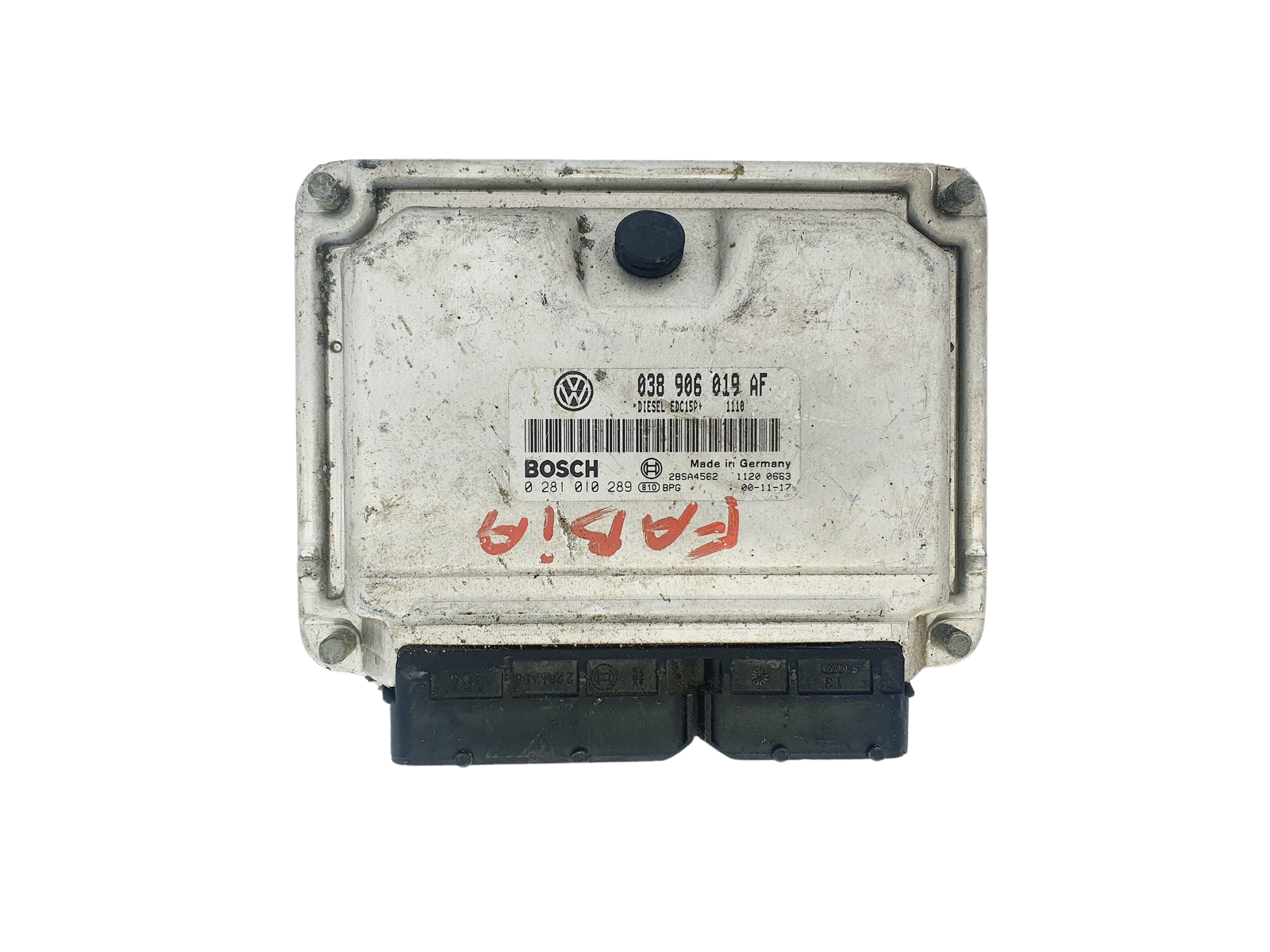 Steuergerät 038906019AF 0281010289 Skoda Bosch 44993 main product photo
