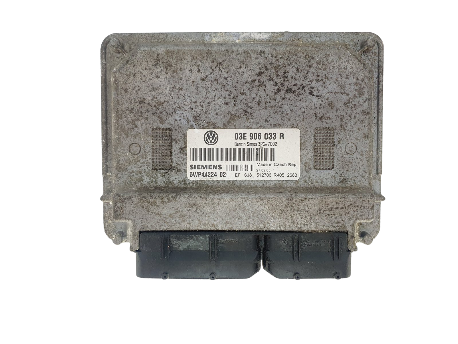 Steuergerät VW 03E906033R 5WP44224 02 Siemens 45078 main product photo