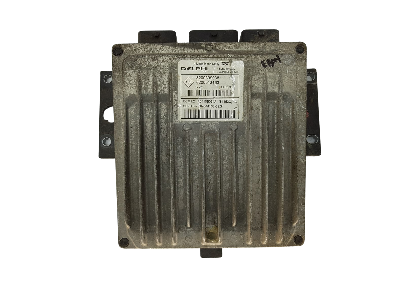 Steuergerät 8200399038 8200513163 R0410B034A Renault Delphi 16377 main product photo