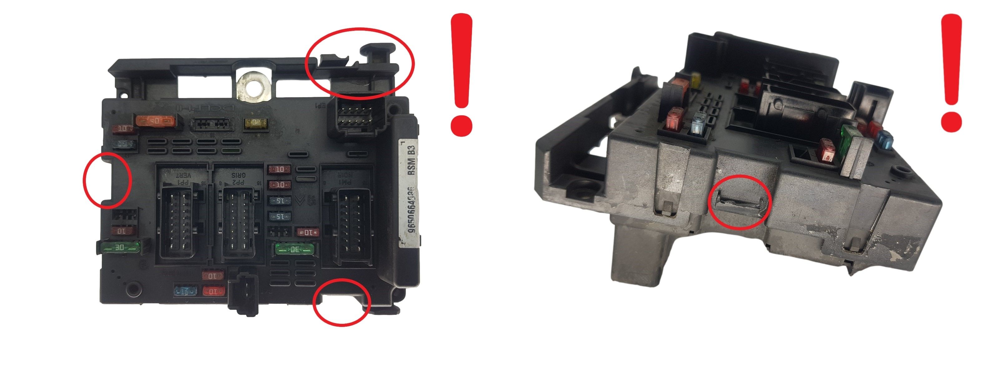 Steuergerät BSM B3 9650664080 PSA Delphi 2086 main product photo