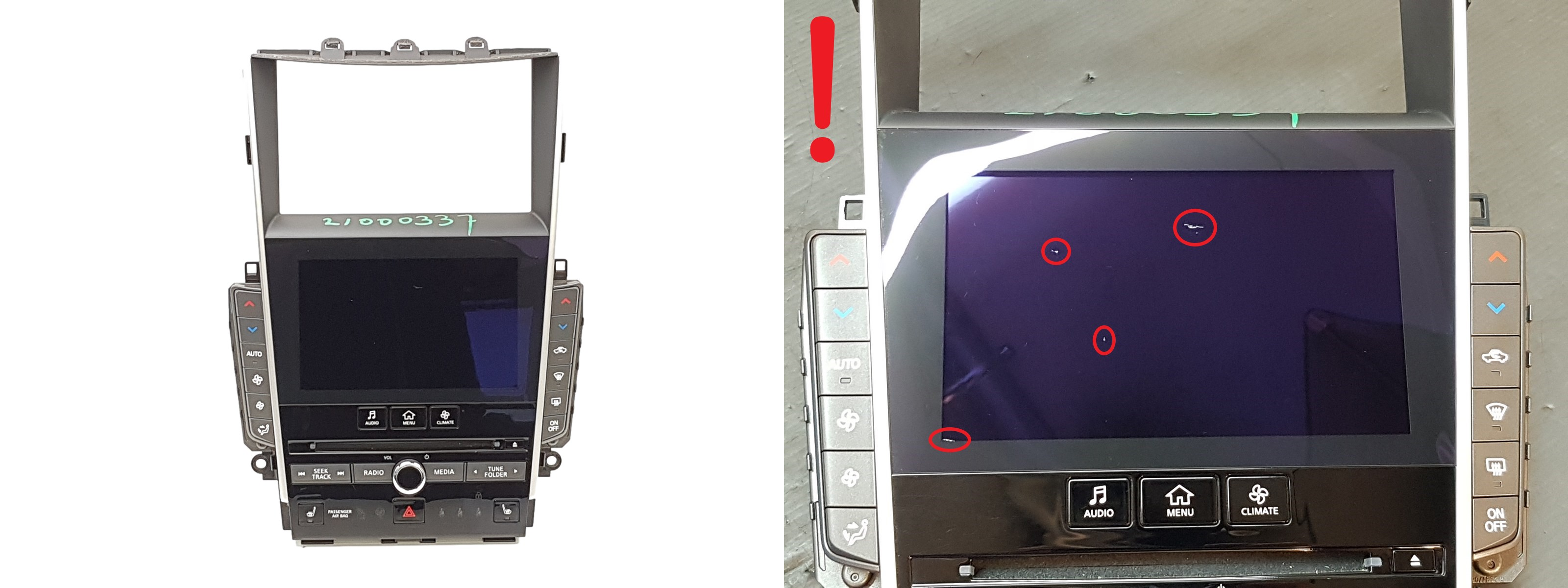 Schalttafel Radio Navi A/C Infiniti Q50 253914GR2B main product photo