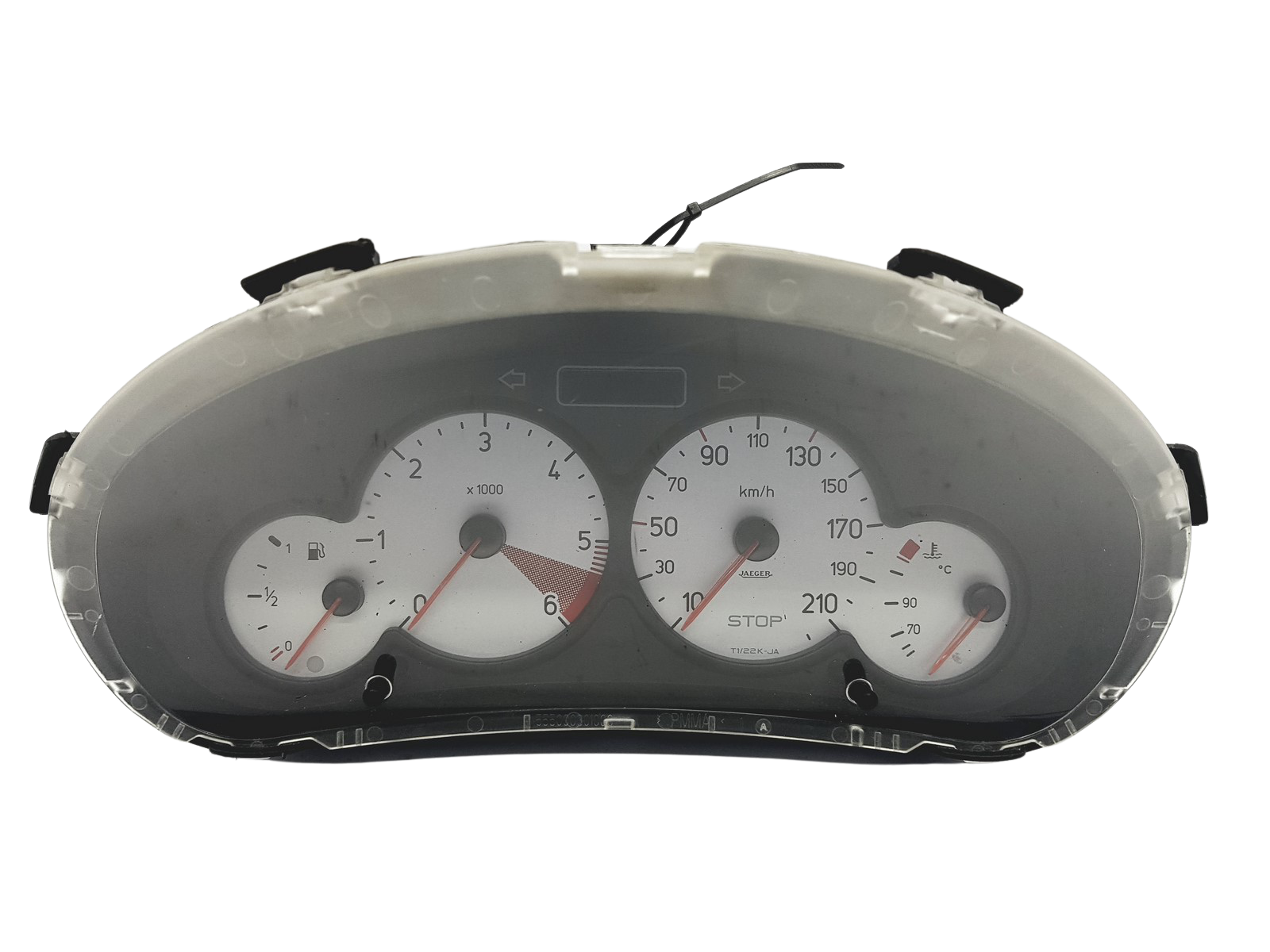 Tacho Kombiinstrument Peugeot 206 9659729080 000502202 49345 main product photo