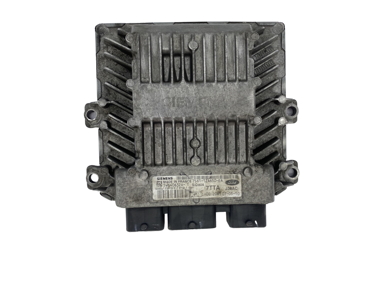 Steuergerät 7S61-12A650-EA 5WS40632A-T SID 804 7TTA Ford Siemens 52991 main product photo