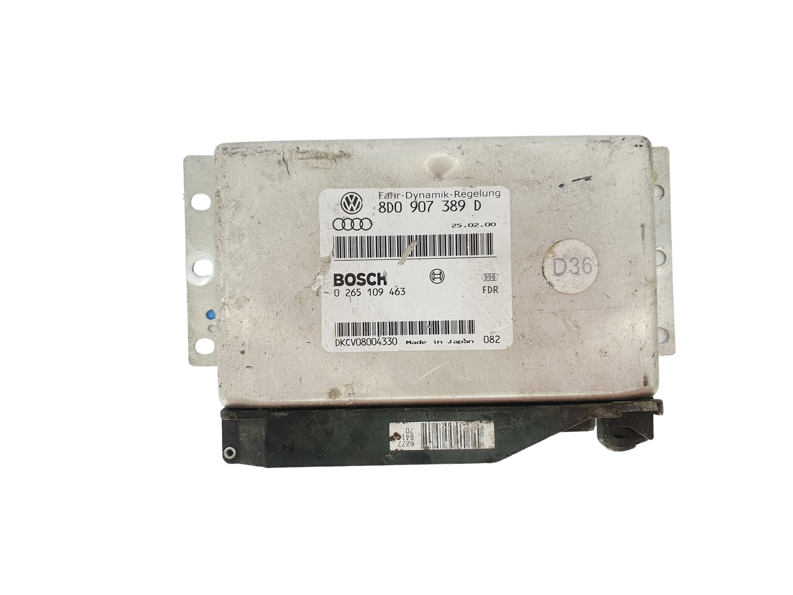 Steuergerät VW Audi 8D0907389D 0265109463 Bosch 36586 main product photo