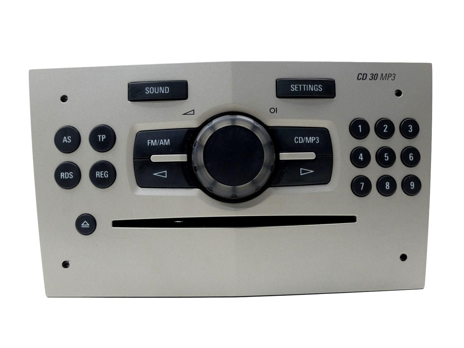 Cd-Radio 30 MP3 Opel Corsa D 13254191 UZU Delphi 1186 main product photo