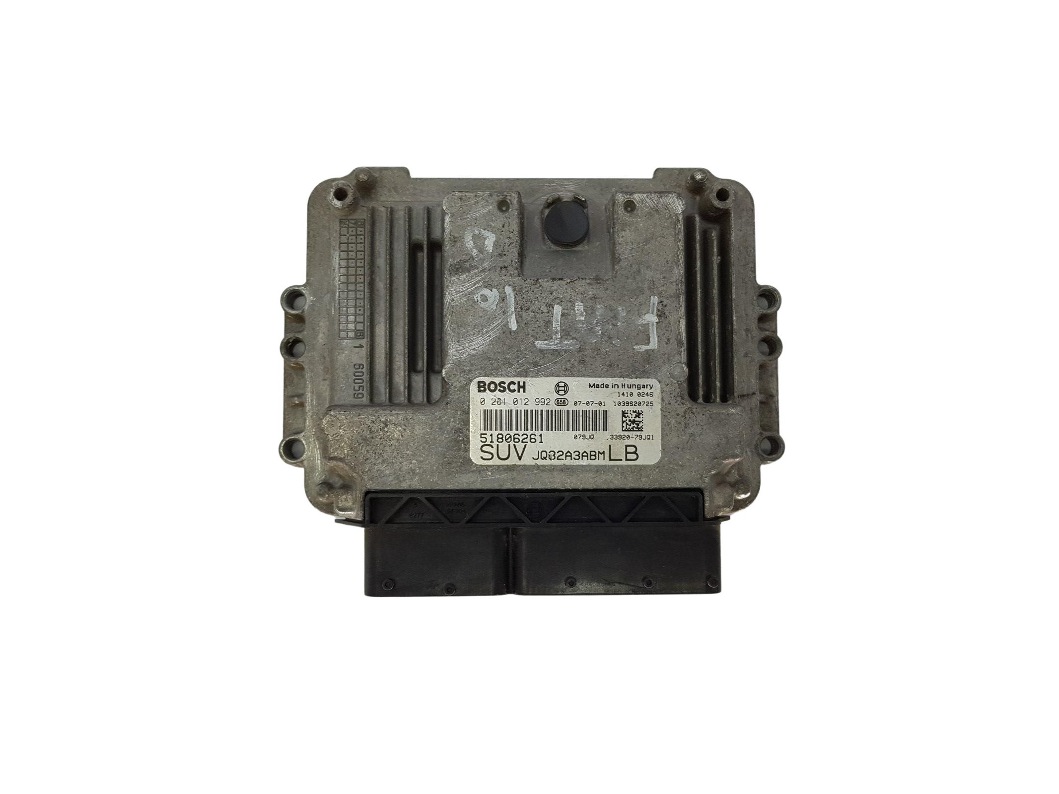 Steuergerät 0281012992 51806261 JQ32A3ABM Fiat Bosch 18610 main product photo