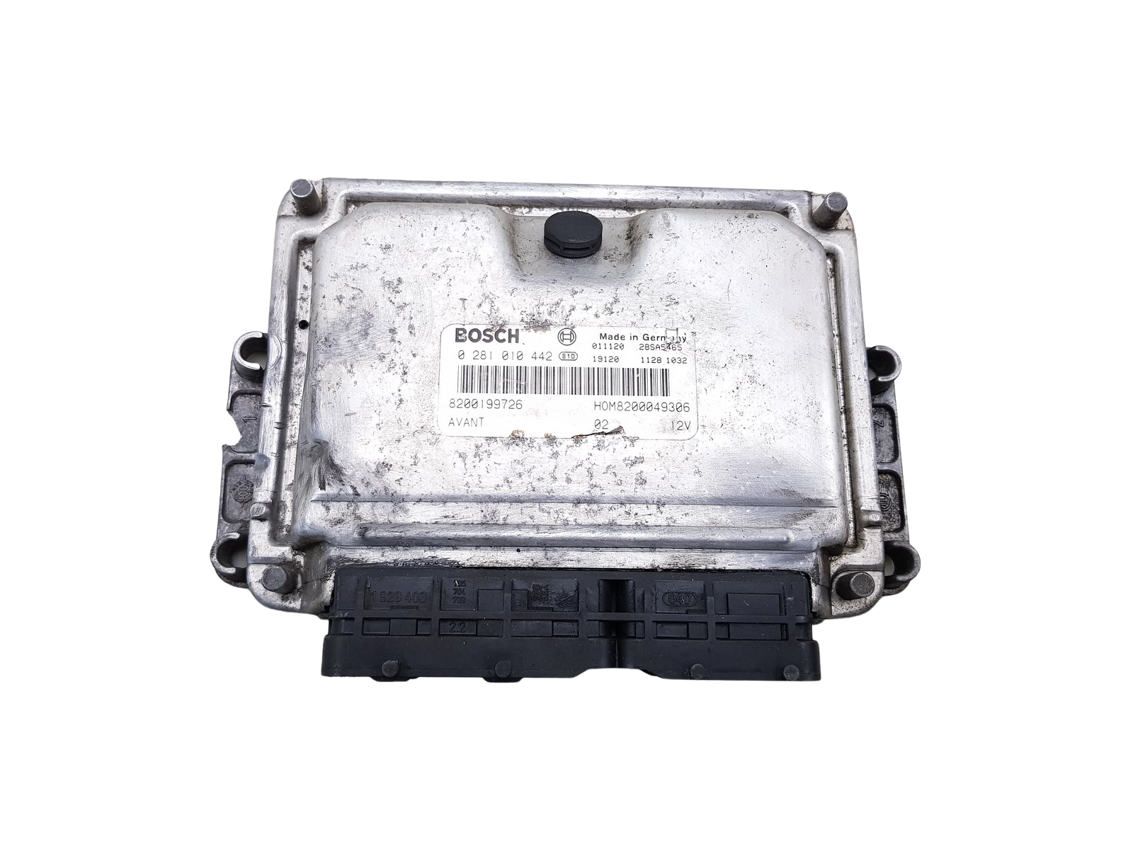 Steuergerät 0281010442 8200199726 HOM8200049306 Renault Bosch main product photo