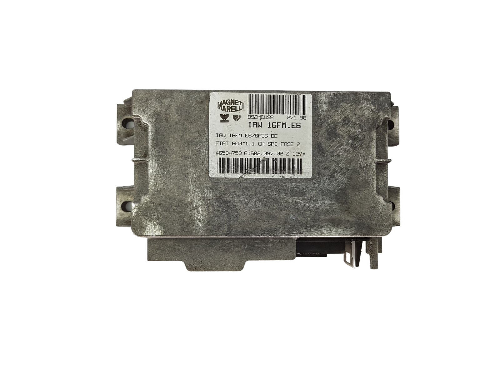 Steuergerät IAW16FM.E6 46534753 61602.097.02 Fiat Magneti Marelli 17922 main product photo