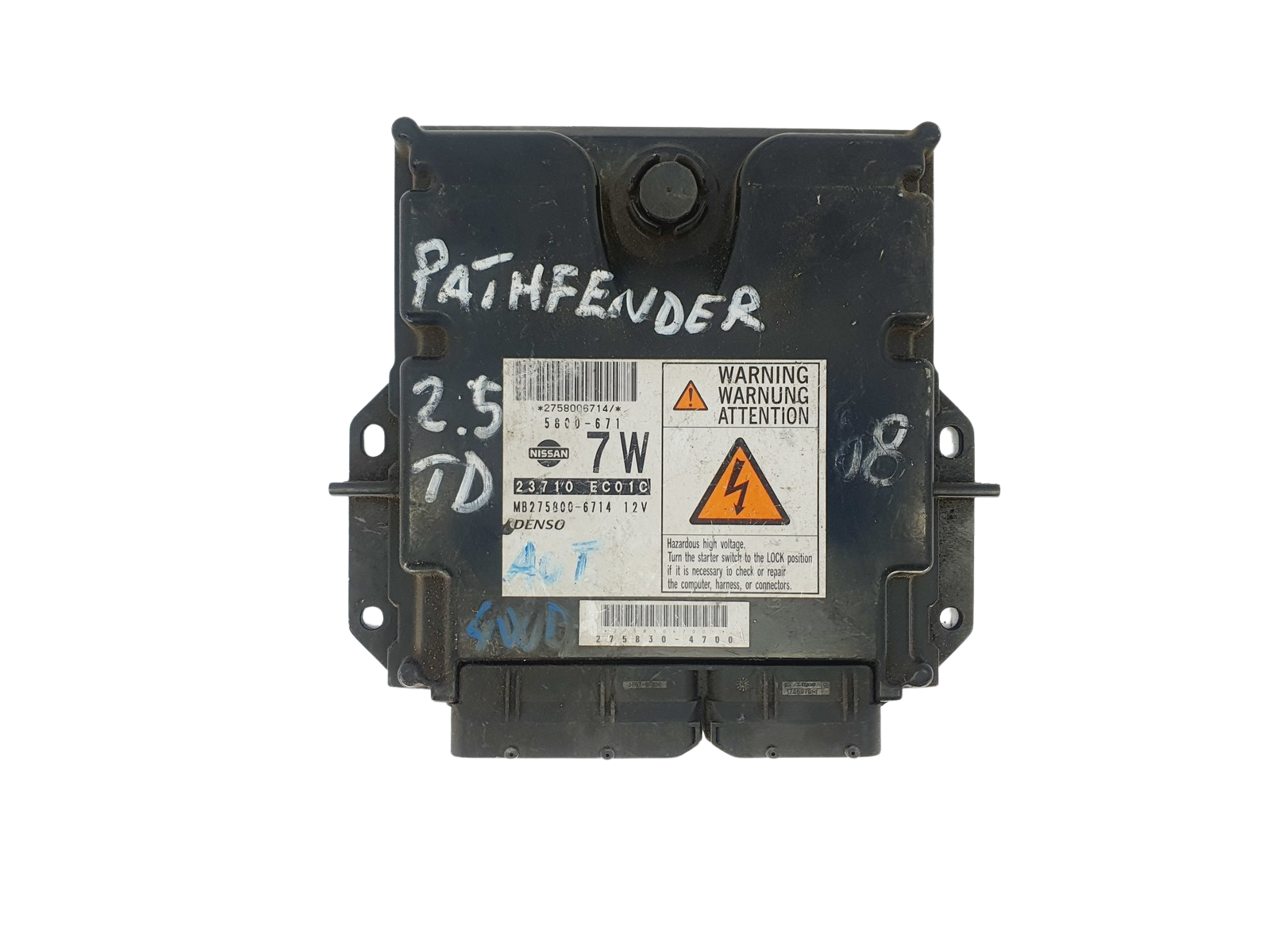 Steuergerät MB275800-6714 23710 EC01C 5800-671 Nissan Denso main product photo