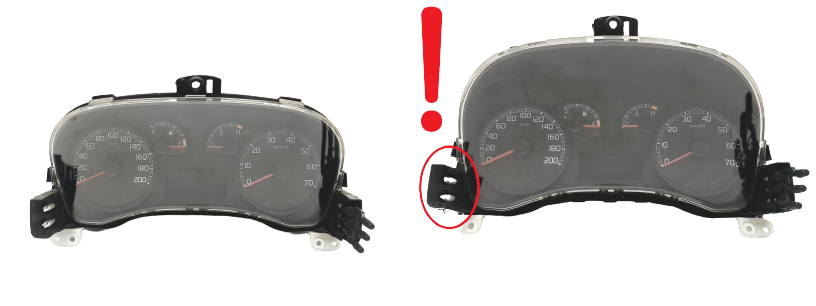 Tacho Kombiinstrument Fiat Doblo 51761688 503001450500 54710 main product photo