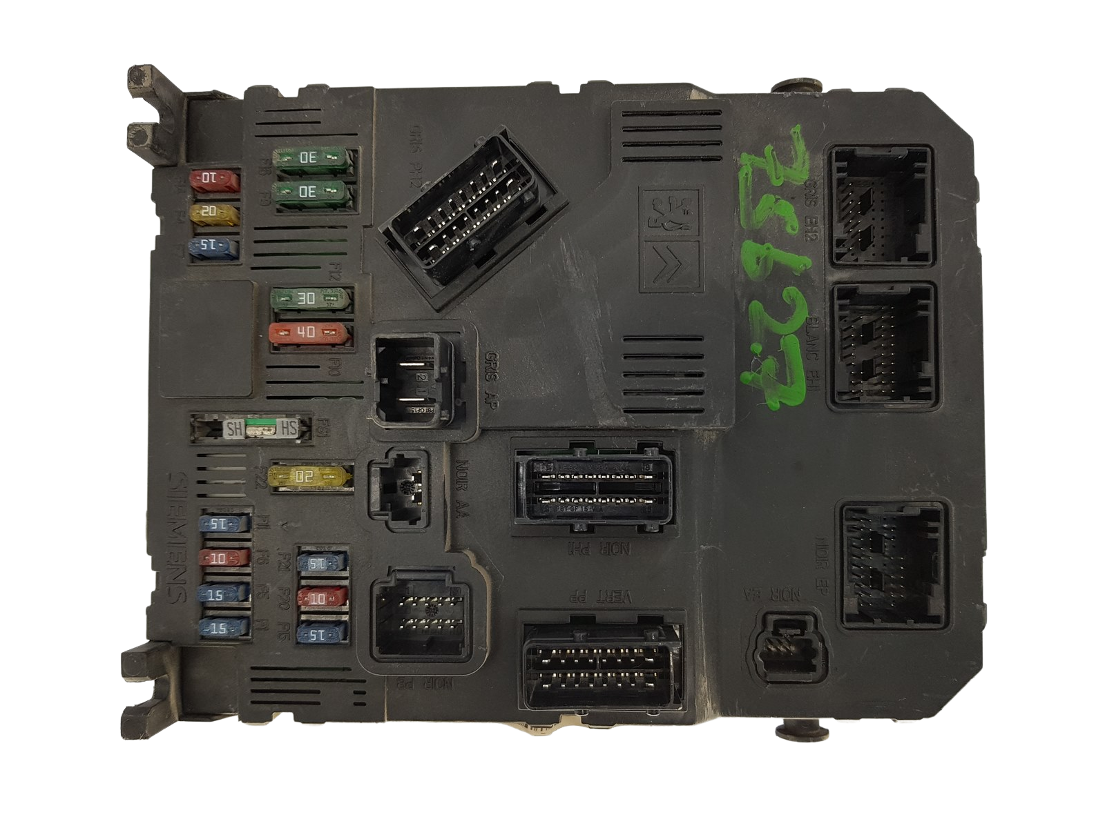 Steuergerät BSI E02-00 S118085220A 9649627880 PSA Siemens 1225 main product photo