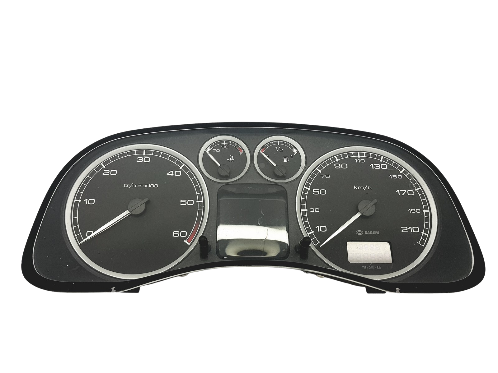 Tacho Kombiinstrument Peugeot 307 9651299680 E 01 55512 main product photo