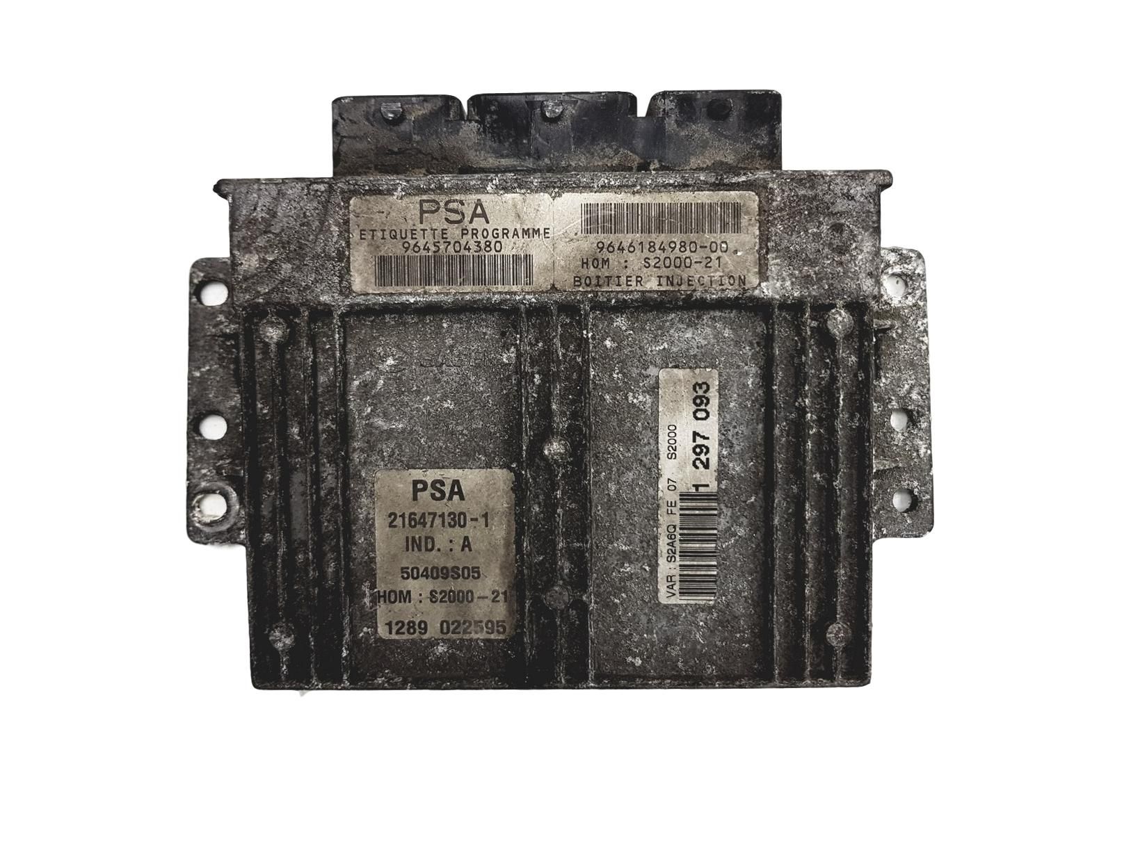 Steuergerät 9645704380 9646184980-00 21647130-1 PSA Sagem main product photo